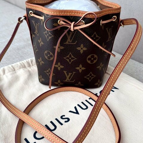 ️LV nano noe 芯片款 98新 配件塵袋