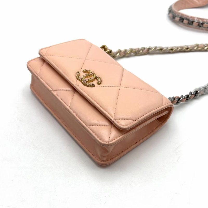 CHANEL19bag WOC肩背斜背包19*12*4 98新配件盒子塵袋-4