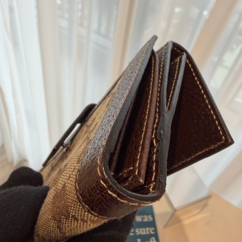 Gucci 老花長夾🤎中古品相好🤎-4