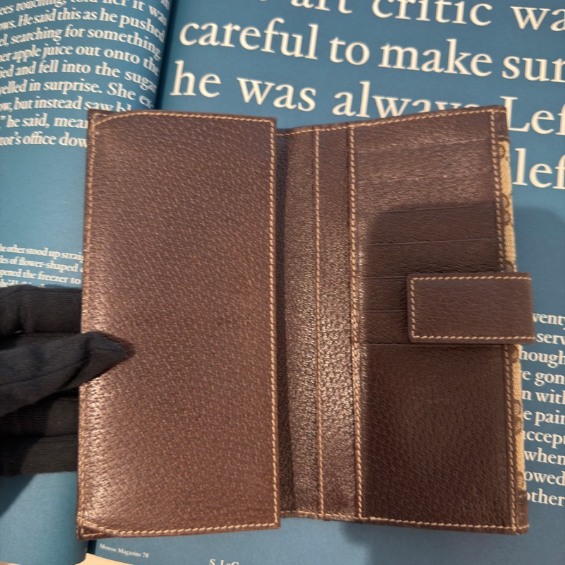 Gucci 老花長夾🤎中古品相好🤎-8