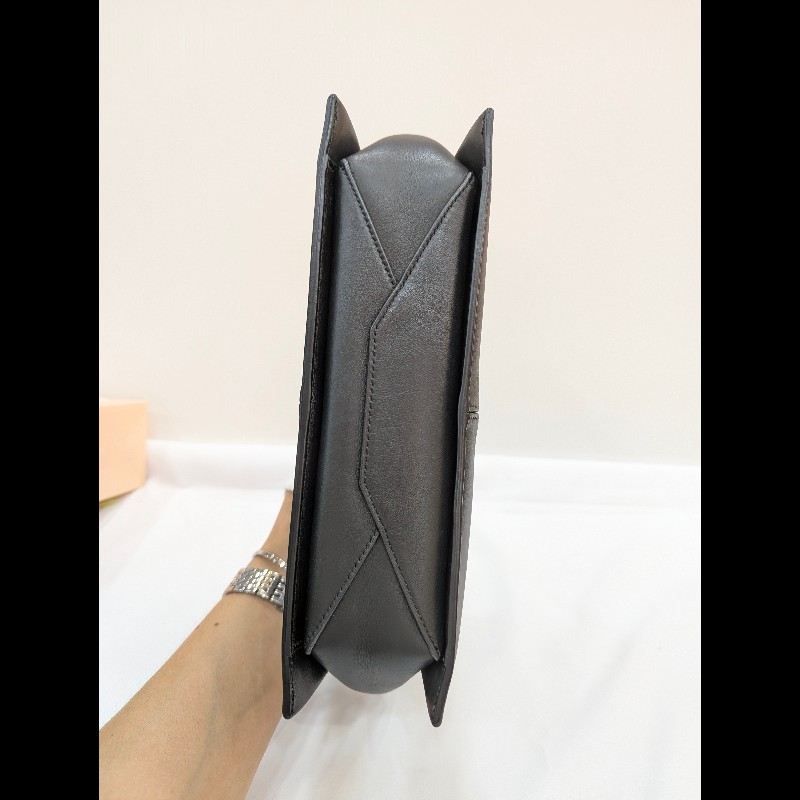 莉亞精品♡Celine 全皮三折鏈條晚宴包 二手美包-7