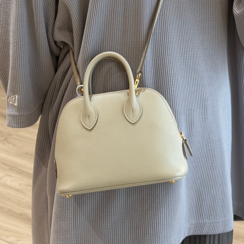 Hermes mini bolde BL冰川白❤️🔥購證❤️🔥盒袋防塵-7