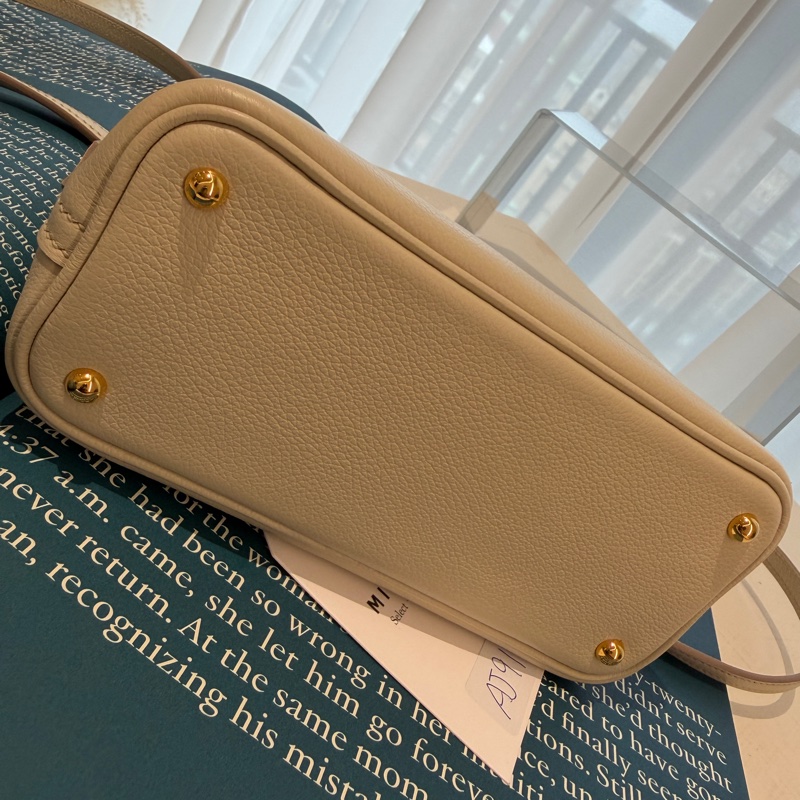 Hermes mini bolde BL冰川白❤️🔥購證❤️🔥盒袋防塵-15