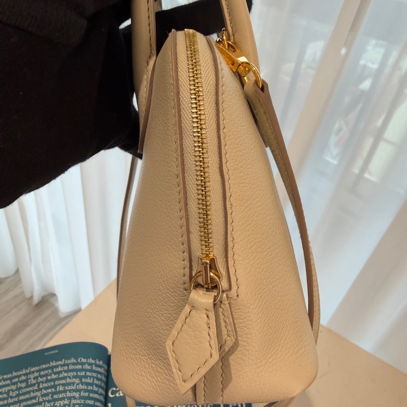 Hermes mini bolde BL冰川白❤️🔥購證❤️🔥盒袋防塵-17