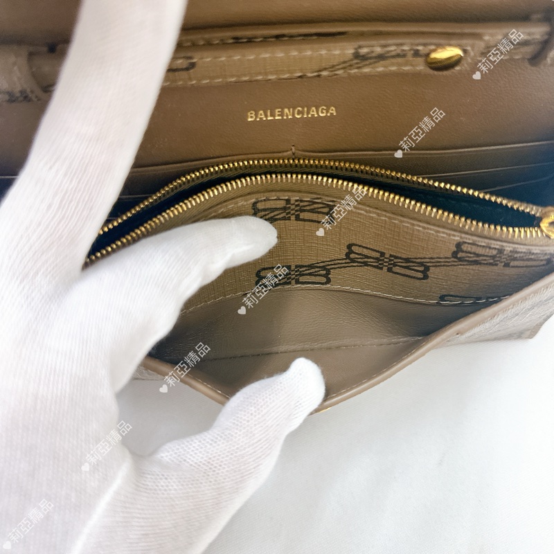 莉亞精品♡ BALENCIAGA 沙漏woc 近新美包-15