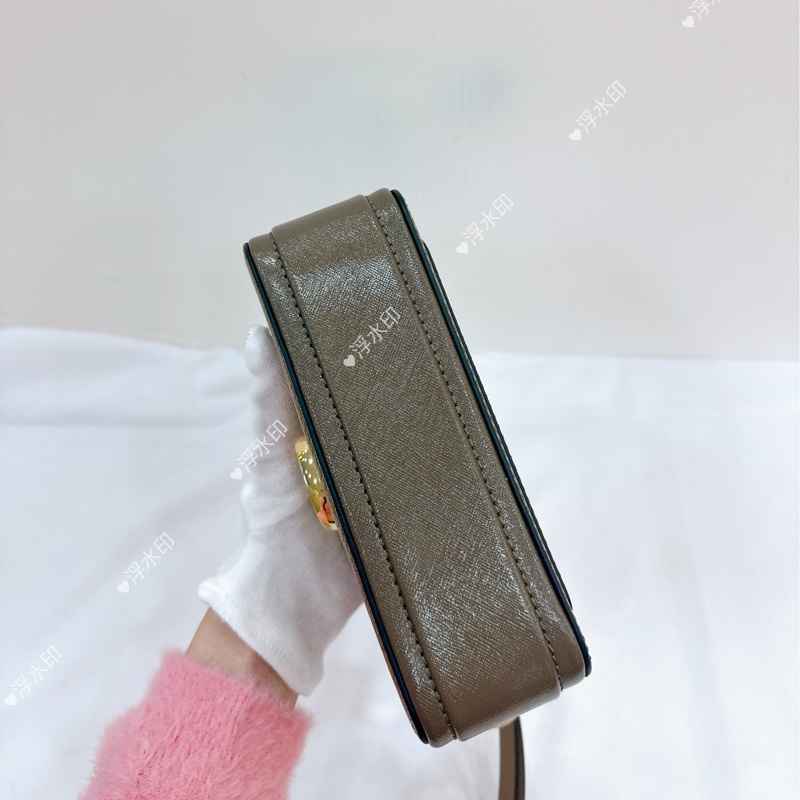 莉亞精品♡ MJ相機包 黑金棕 近新美包-4