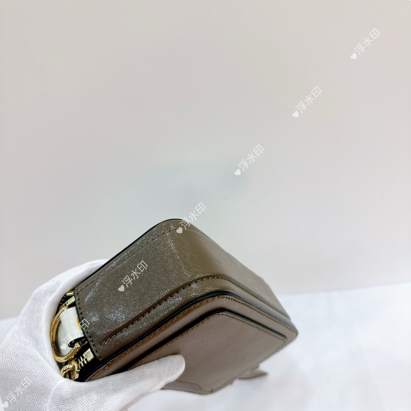 莉亞精品♡ MJ相機包 黑金棕 近新美包-8