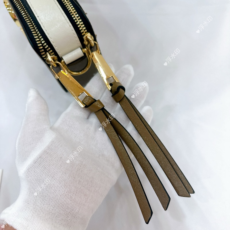 莉亞精品♡ MJ相機包 黑金棕 近新美包-16