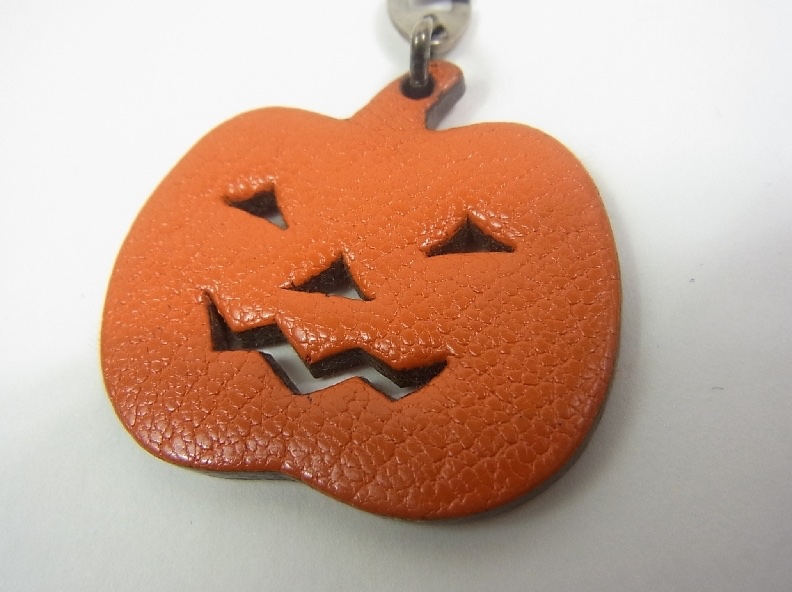 Hermes南瓜🎃吊飾鑰匙圈-2