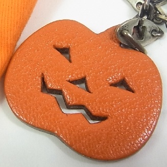 Hermes南瓜🎃吊飾鑰匙圈-5