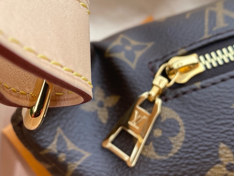 全新絕版LV老花BUMBAG MM MNG WN金釦第一代腰包胸口包M43644-5