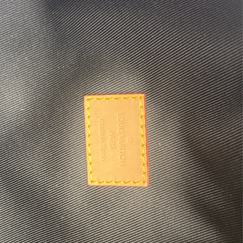 全新絕版LV老花BUMBAG MM MNG WN金釦第一代腰包胸口包M43644-11