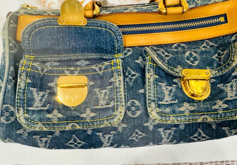 二手LV Louis Vuitton 經典牛仔包-12