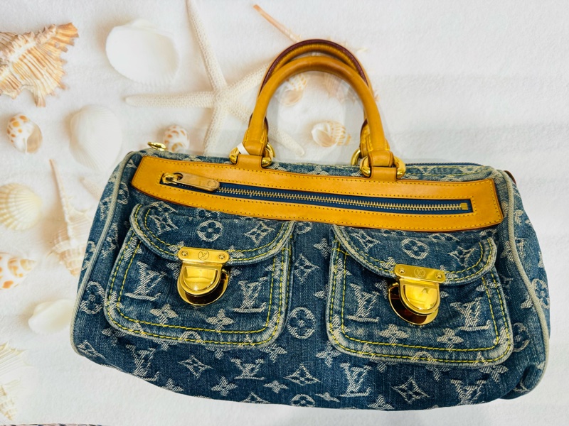 二手LV Louis Vuitton 經典牛仔包-0