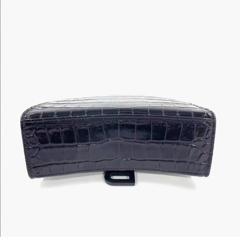 巴黎世家xs鰐魚紋沙漏包-6