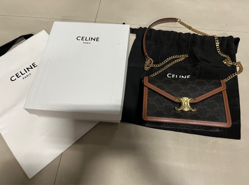 Celine 凱旋門老花WOC-0
