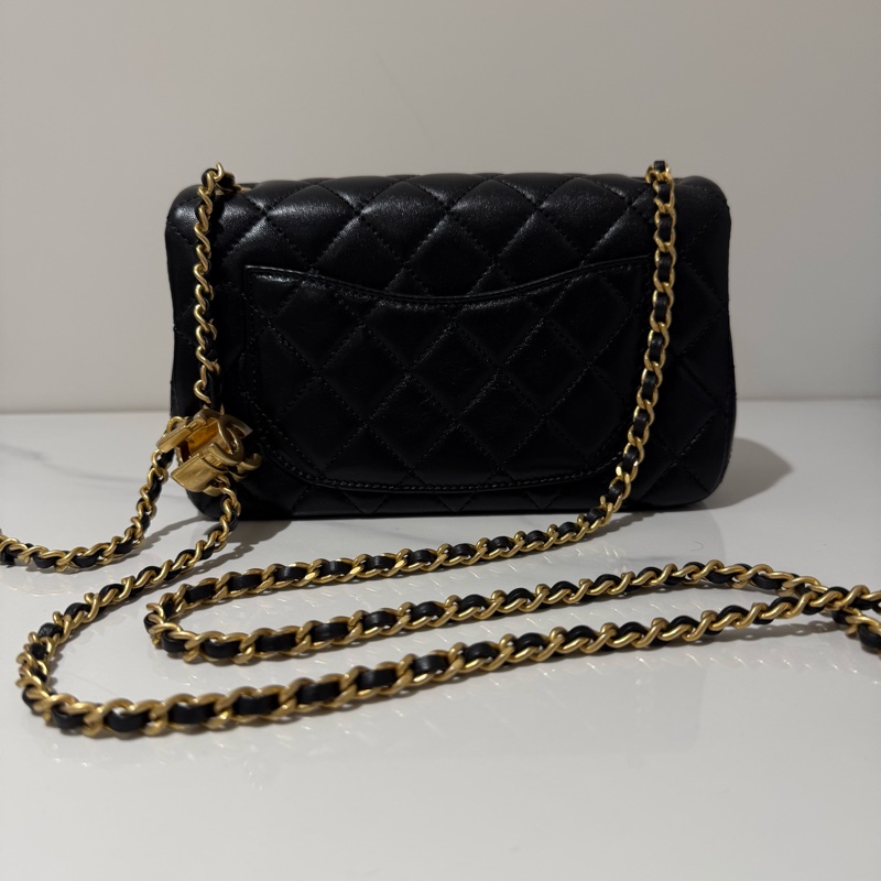 香奈兒CHANEL 雙C調節扣 CF20 方胖子25B-3