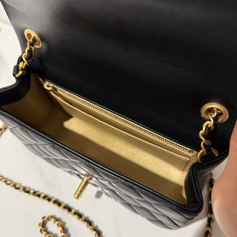 香奈兒CHANEL 雙C調節扣 CF20 方胖子25B-11