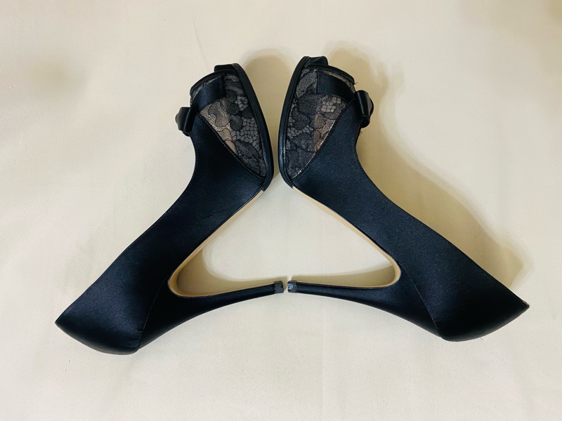 Valentino 極致性感網紗高跟鞋-15