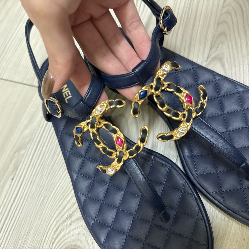 Chanel涼鞋（全新）-10