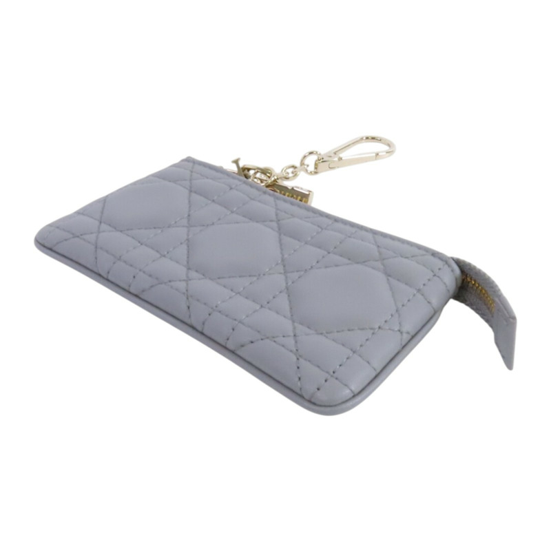 Dior 牛皮皮革Coin Case金扣零錢包-3