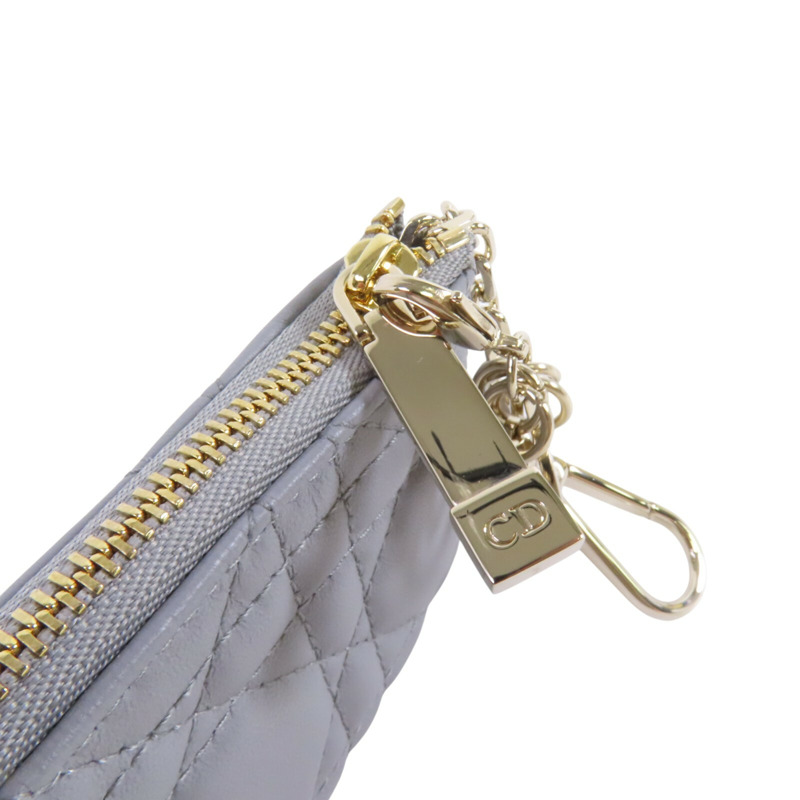 Dior 牛皮皮革Coin Case金扣零錢包-8