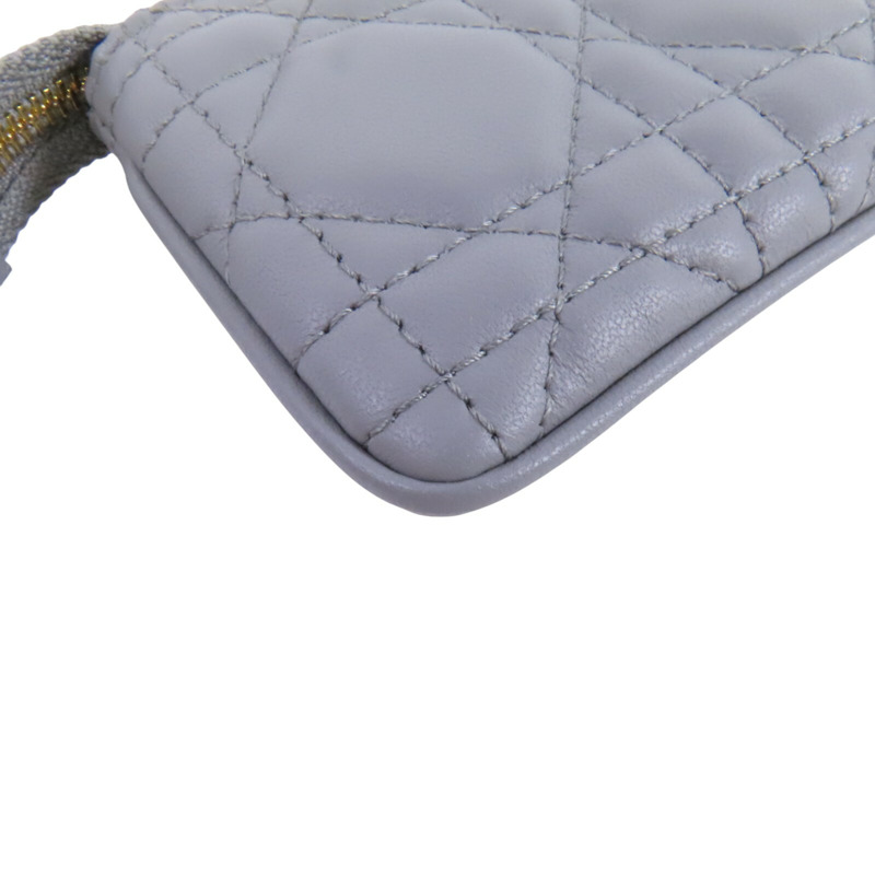 Dior 牛皮皮革Coin Case金扣零錢包-10