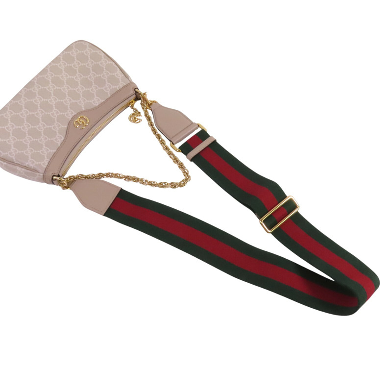 GUCCI 塗層帆布Ophidia Small金扣手挽肩背兩用袋-7