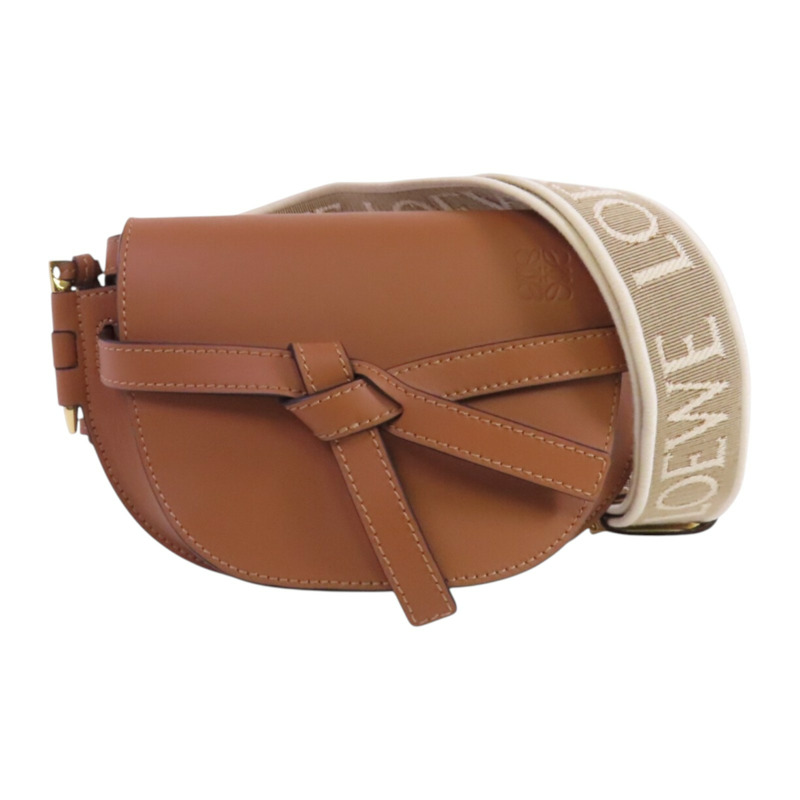 LOEWE 牛皮皮革Mini Gate肩背袋-0