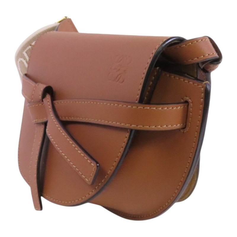 LOEWE 牛皮皮革Mini Gate肩背袋-2