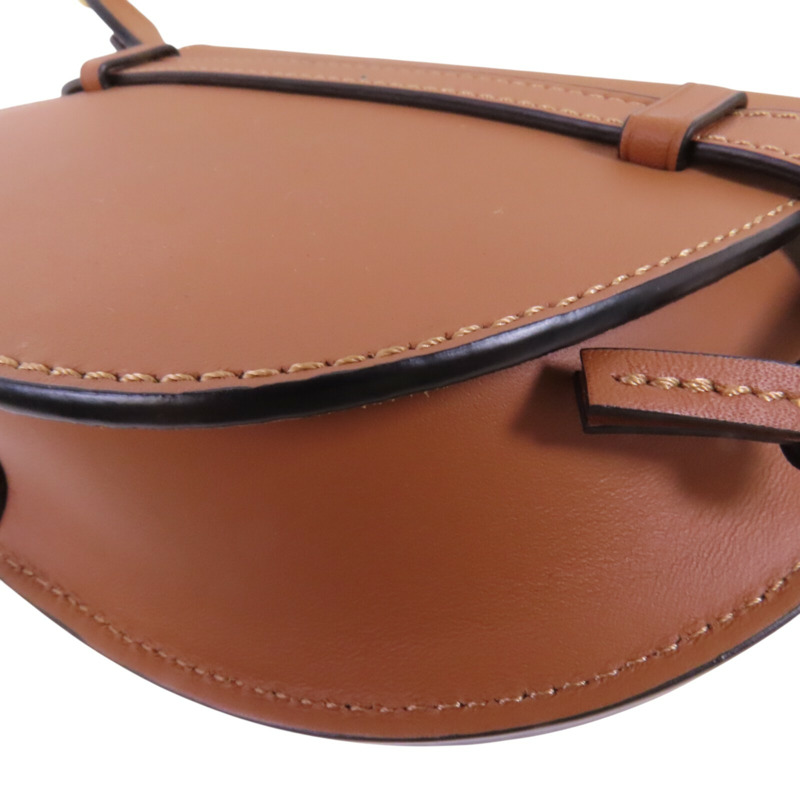 LOEWE 牛皮皮革Mini Gate肩背袋-13
