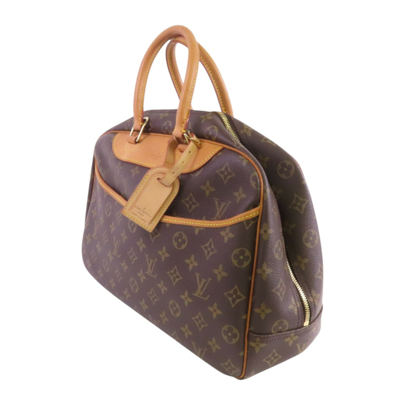 LOUIS VUITTON Monogram Deauville金扣手挽袋-2