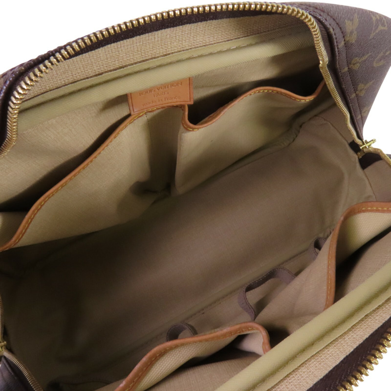 LOUIS VUITTON Monogram Deauville金扣手挽袋-4