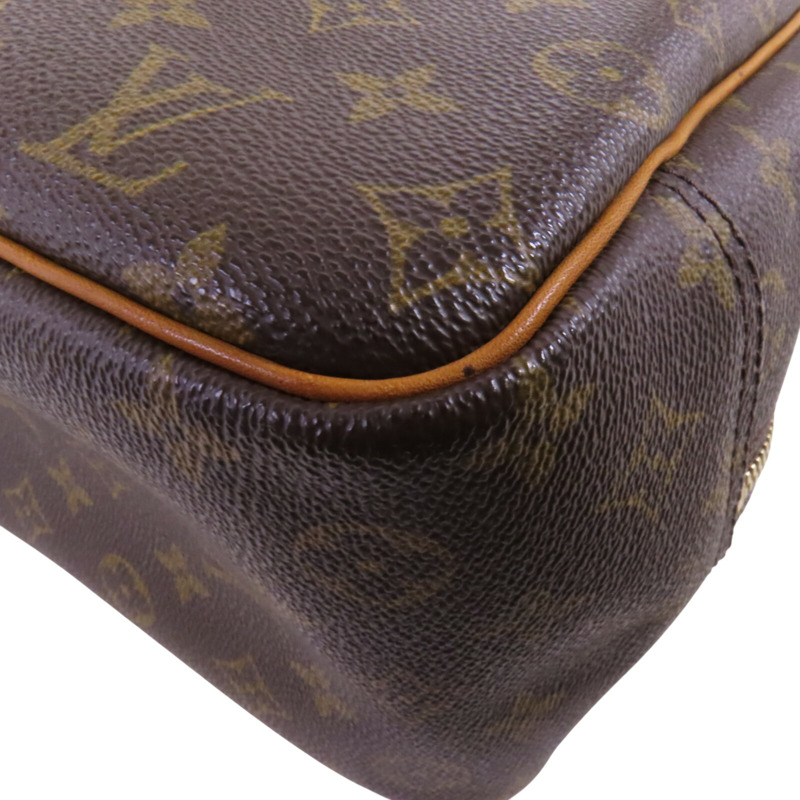 LOUIS VUITTON Monogram Deauville金扣手挽袋-13