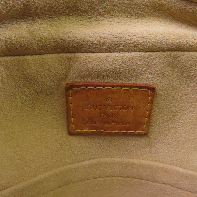 LOUIS VUITTON Monogram Manhttan PM金扣肩背袋-5