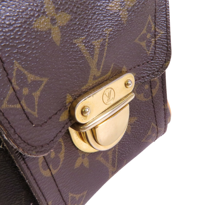 LOUIS VUITTON Monogram Manhttan PM金扣肩背袋-9
