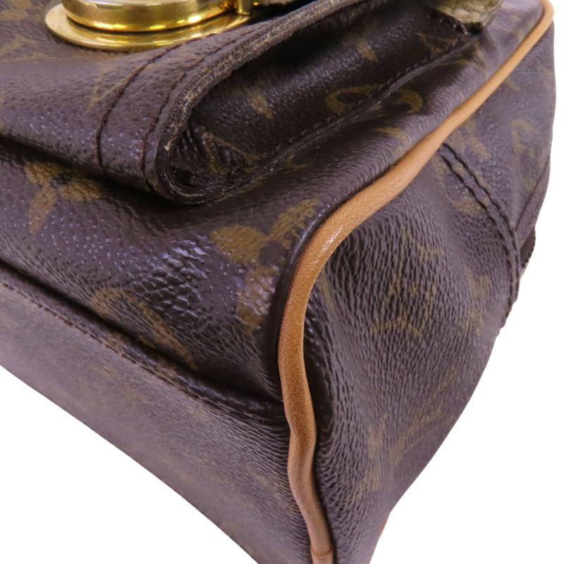 LOUIS VUITTON Monogram Manhttan PM金扣肩背袋-11