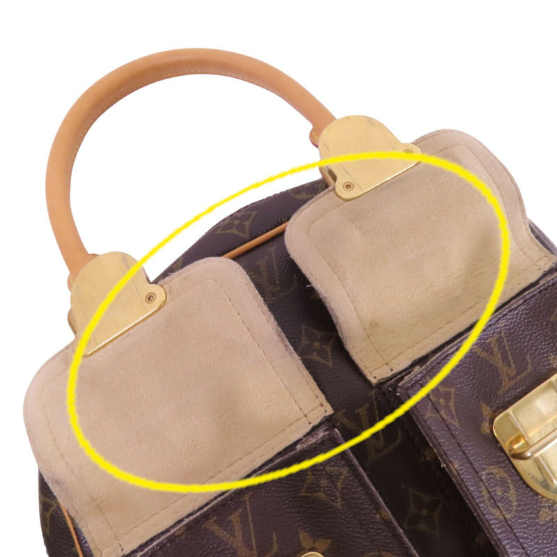 LOUIS VUITTON Monogram Manhttan PM金扣肩背袋-19