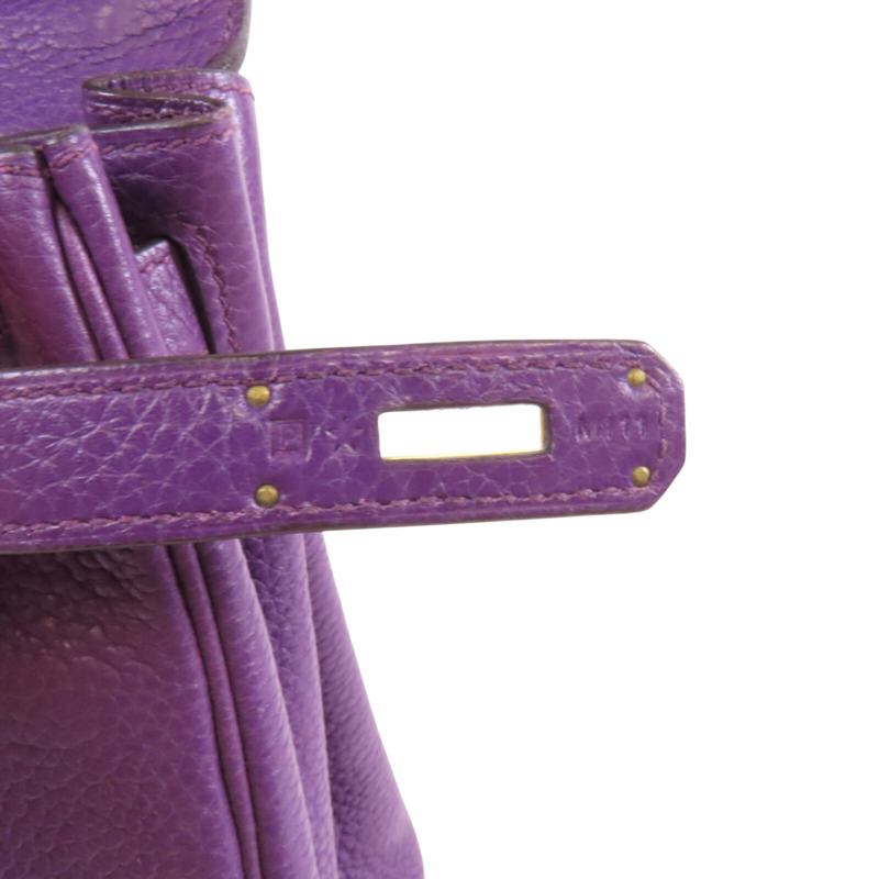 HERMES Togo皮革Kelly 28金扣手挽肩背兩用袋-6