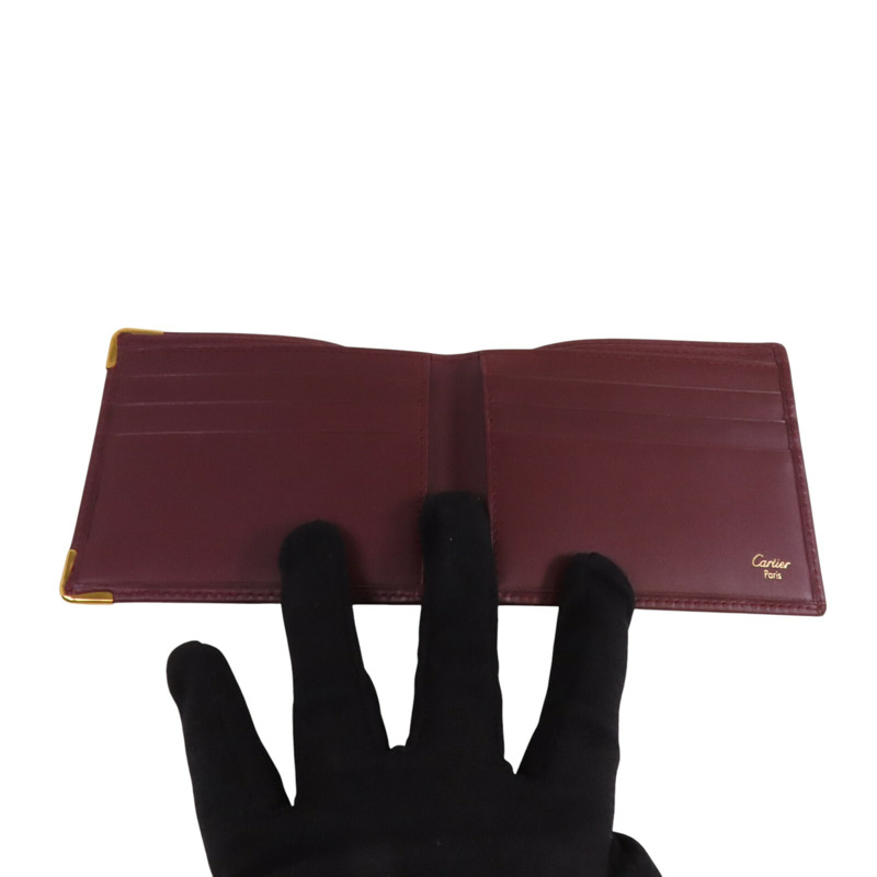 CARTIER 牛皮皮革Short Wallet短錢包-6