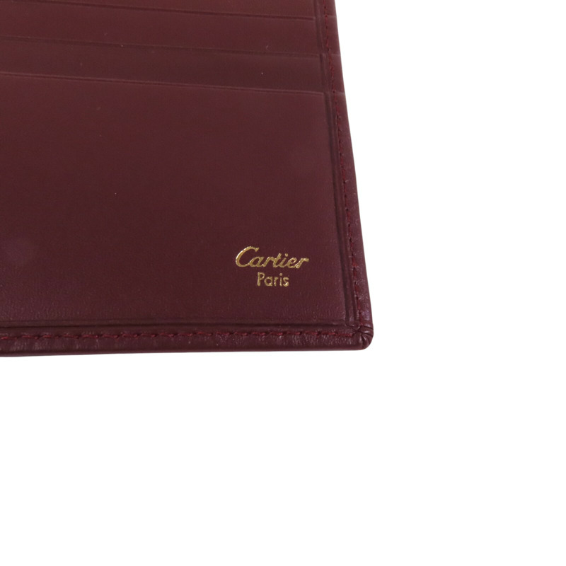 CARTIER 牛皮皮革Short Wallet短錢包-8