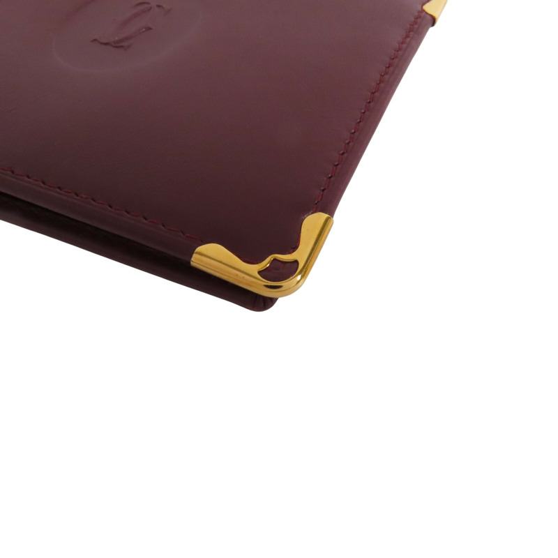 CARTIER 牛皮皮革Short Wallet短錢包-10