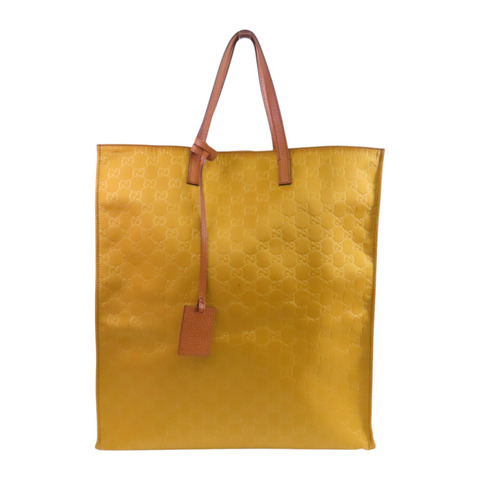 GUCCI 帆布Tote Bag銀扣手挽袋