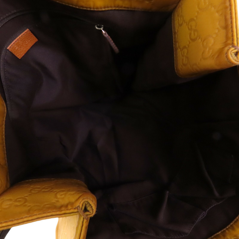 GUCCI 帆布Tote Bag銀扣手挽袋-4