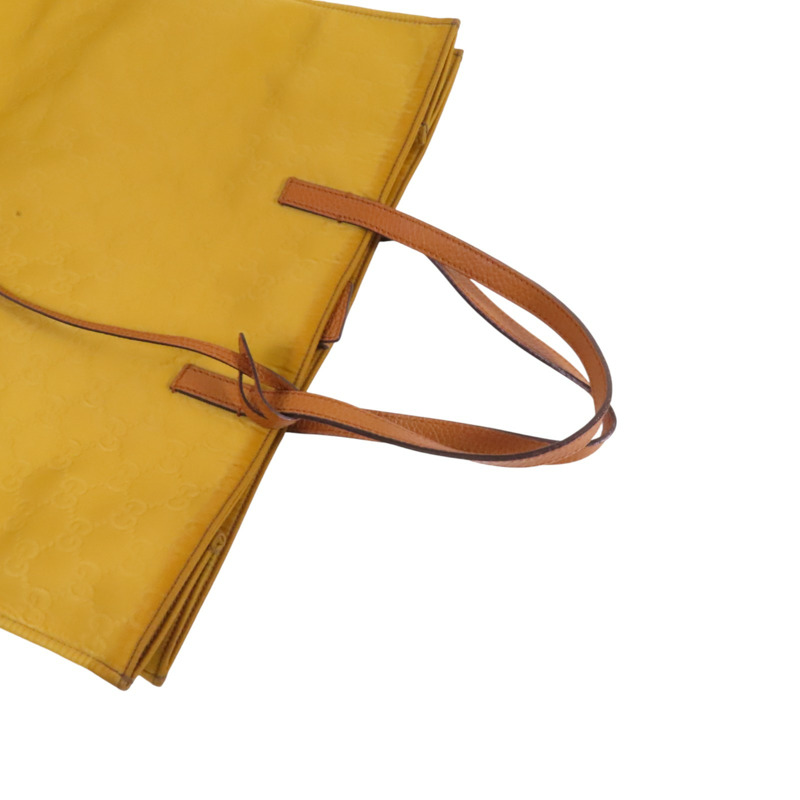 GUCCI 帆布Tote Bag銀扣手挽袋-7