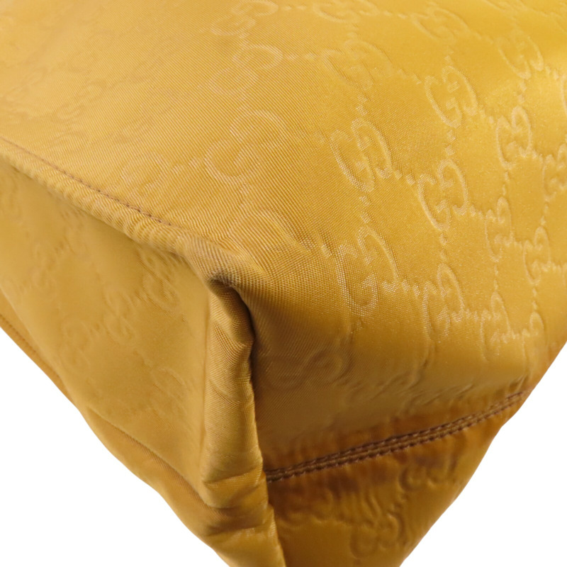 GUCCI 帆布Tote Bag銀扣手挽袋-9