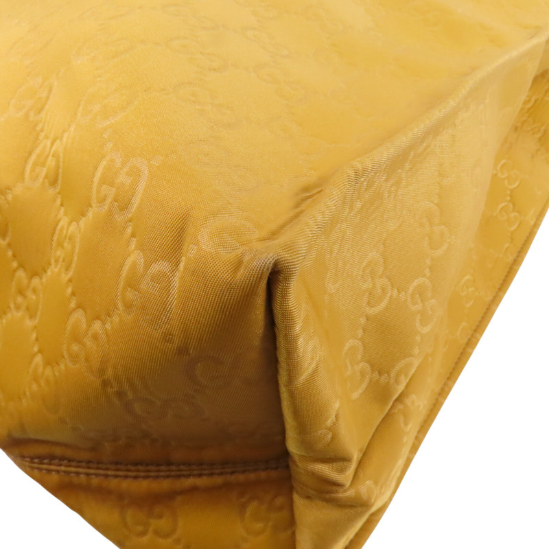 GUCCI 帆布Tote Bag銀扣手挽袋-10