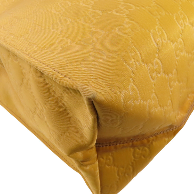 GUCCI 帆布Tote Bag銀扣手挽袋-11