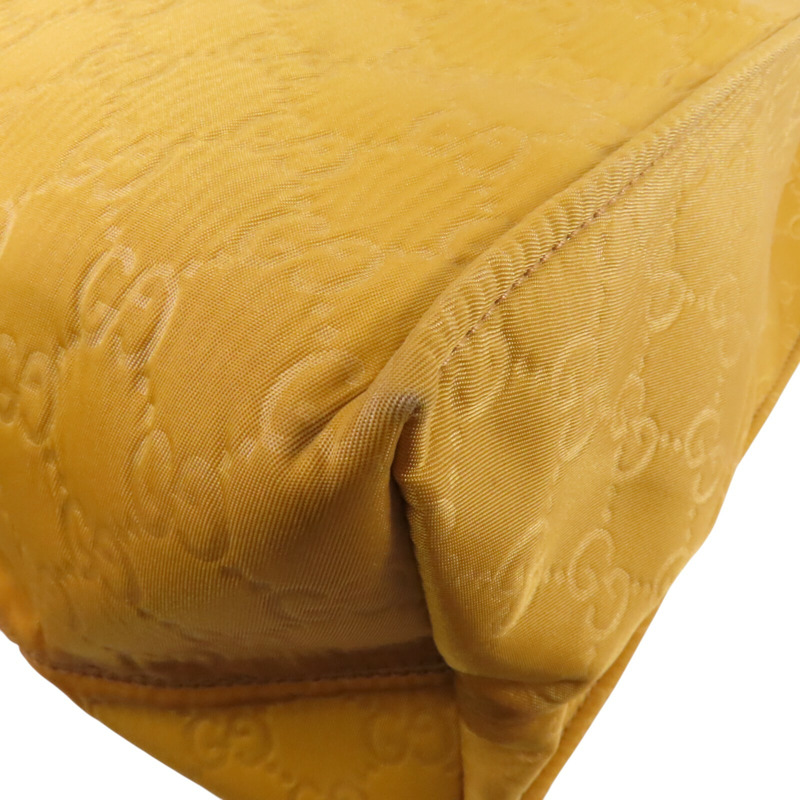 GUCCI 帆布Tote Bag銀扣手挽袋-12