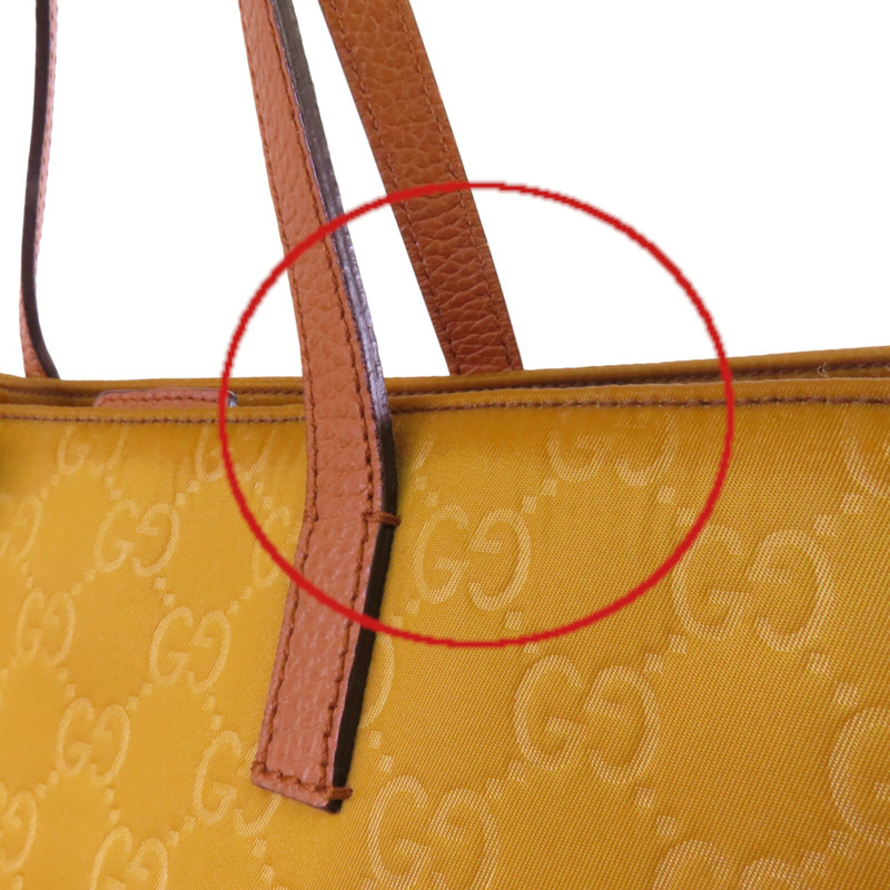 GUCCI 帆布Tote Bag銀扣手挽袋-13